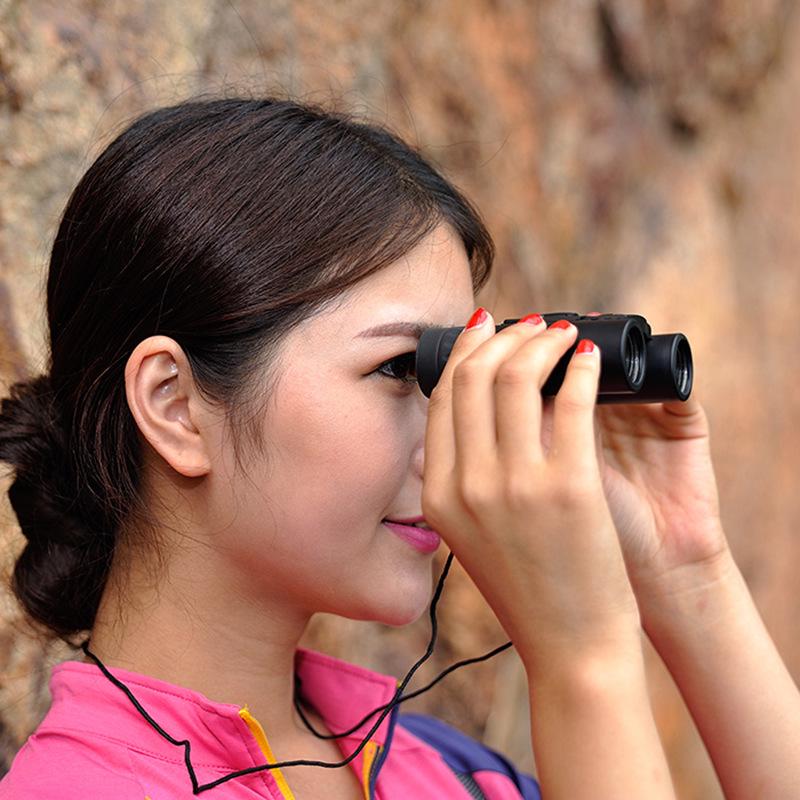 8X21 Portable HD Low-Light Night Vision Binoculars for Women - Perfect for Outdoor Use and Watching Performances