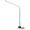 LED Floor Lamp 100cm 36W Remote Control Tattoo Floor Light for Beauty Reading 110‑240V UK Plug