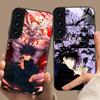 Jujutsu Kaisen Megumi Handyhülle für Samsung Galaxy S26 S25 S24 S23 S22 S21 S20 Note20 Plus FE Ultra Glas Bunte Hülle