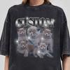 Custom Bootleg Comfort Colors® Shirt, Custom Pet Shirt, Retro Graphic 90s Shirt, Cat Bootleg Shirt, Custom Bootleg Rap Tee Dog, 90S Bootleg