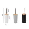 Standing Base Toilet Brush Set Long Handle Toilet Rim Cleaner Brush Bathroom Toilet Brush  Bathroom