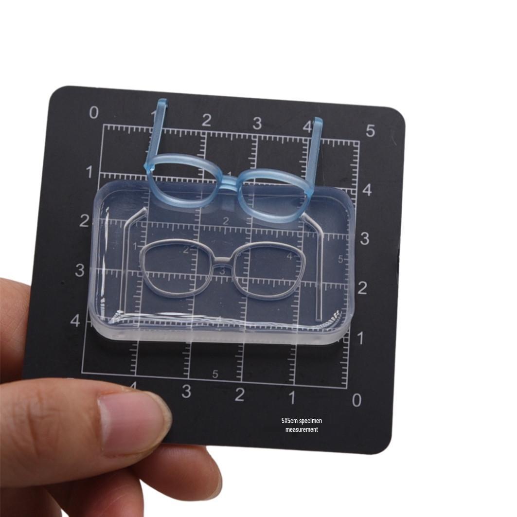 Ultra-Light Silicone Mold for DIY Polymer Clay Glasses Frames