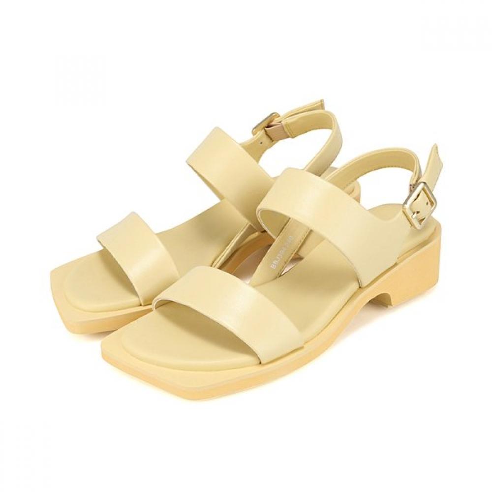 Barbara Lambskin Upper Cushion Signature The Flat 4cm Sandals 3 Colors Bbj394