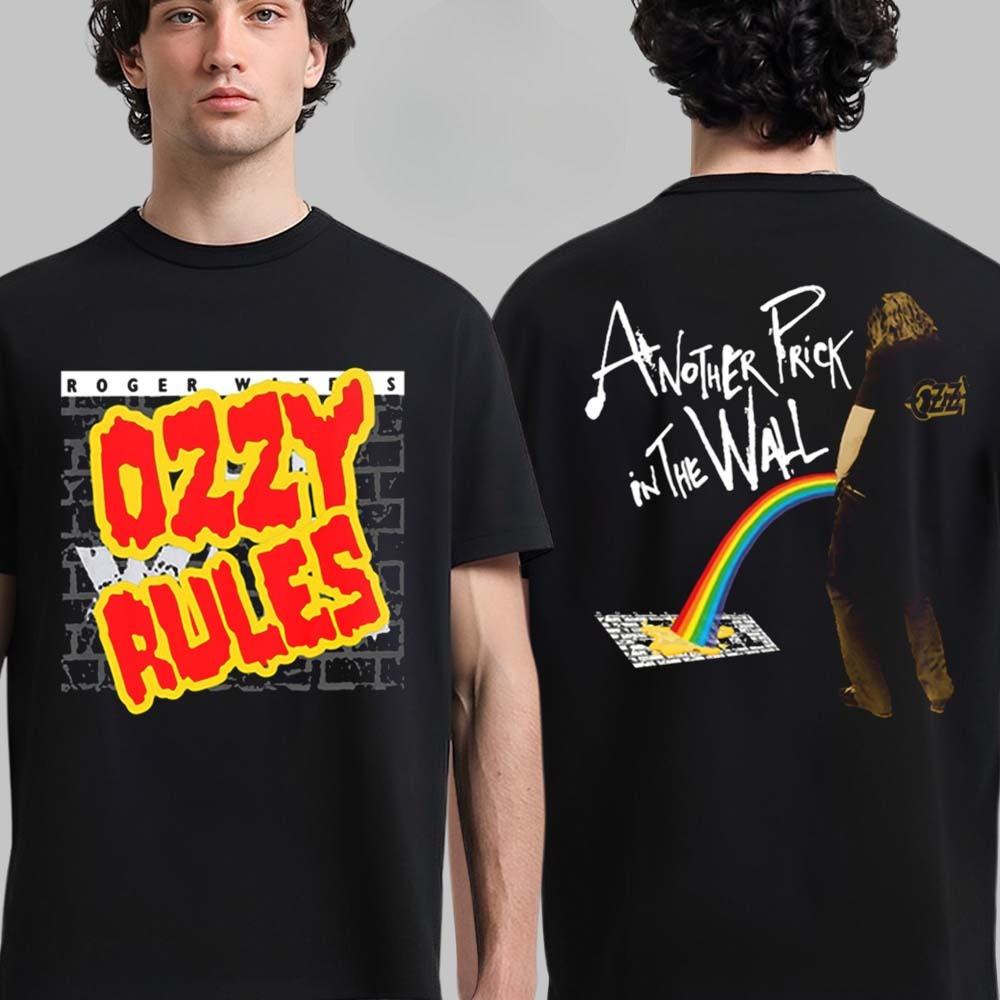 Ozzy Osbourne Cotton Band Shirt Unisex Summer Short Sleeve Brand Tee Luxury Casual Vintage T-sh