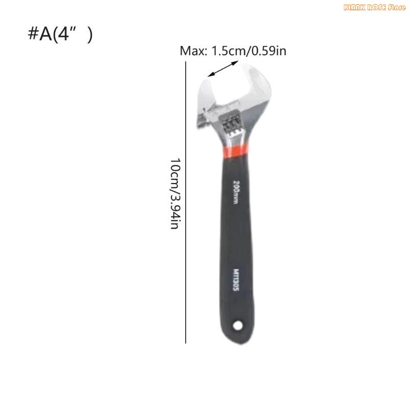 K1AE Upgraded Multifunctional Pipe Wrench Opening Adjustable Household Heavy Duty