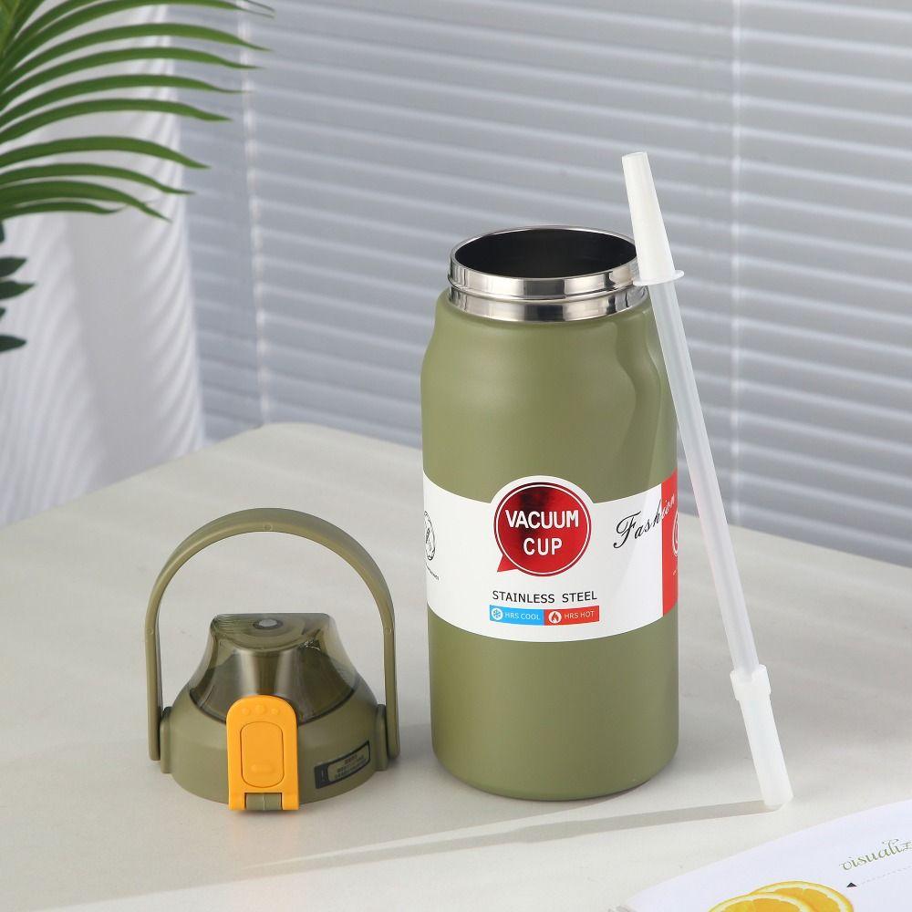 316 Stainless Steel Thermal Water Bottle 1200ml Travel Insulated Cup Vacuum Flask  Sports
