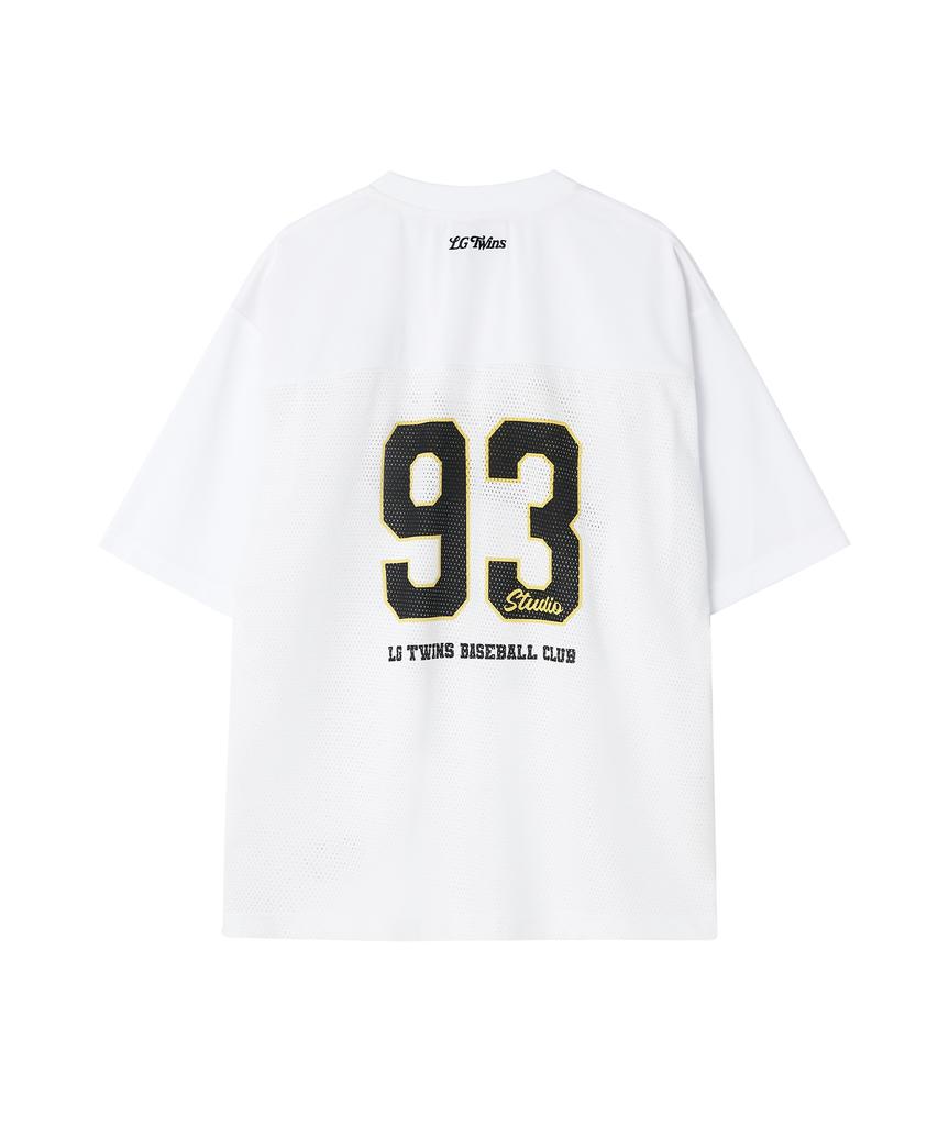 1993STUDIO [Lg Twins] Mesh Jersey T-Shirt_White