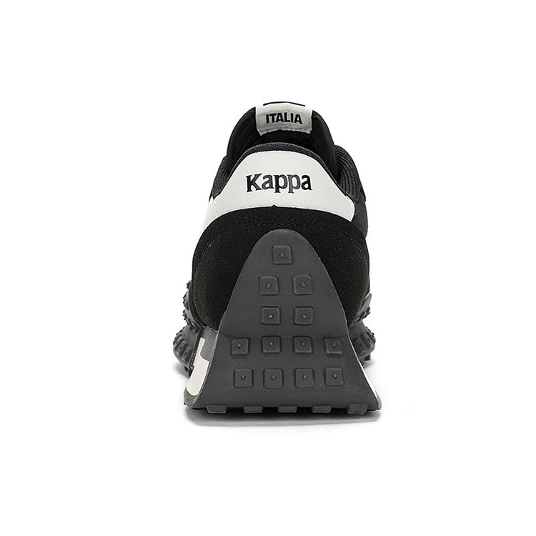 Kappa Retro Fashion Fabric Low-Top Running Shoes Unisex sneakers Black White K0DW5MM08-990