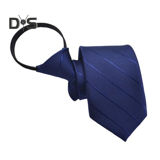 Men Business Tie Multiple Pattern Designs Rich Colors No Knot Casual Neck Tie Banquet Wedding Party Necktie