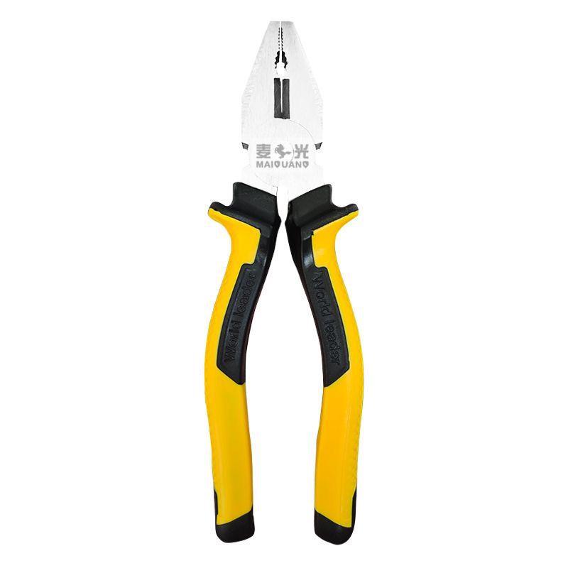 Multifunctional Labor-saving Electrician's Pliers Set: Tiger, Diagonal Cutting, and Hand Pliers - 3-Piece Set