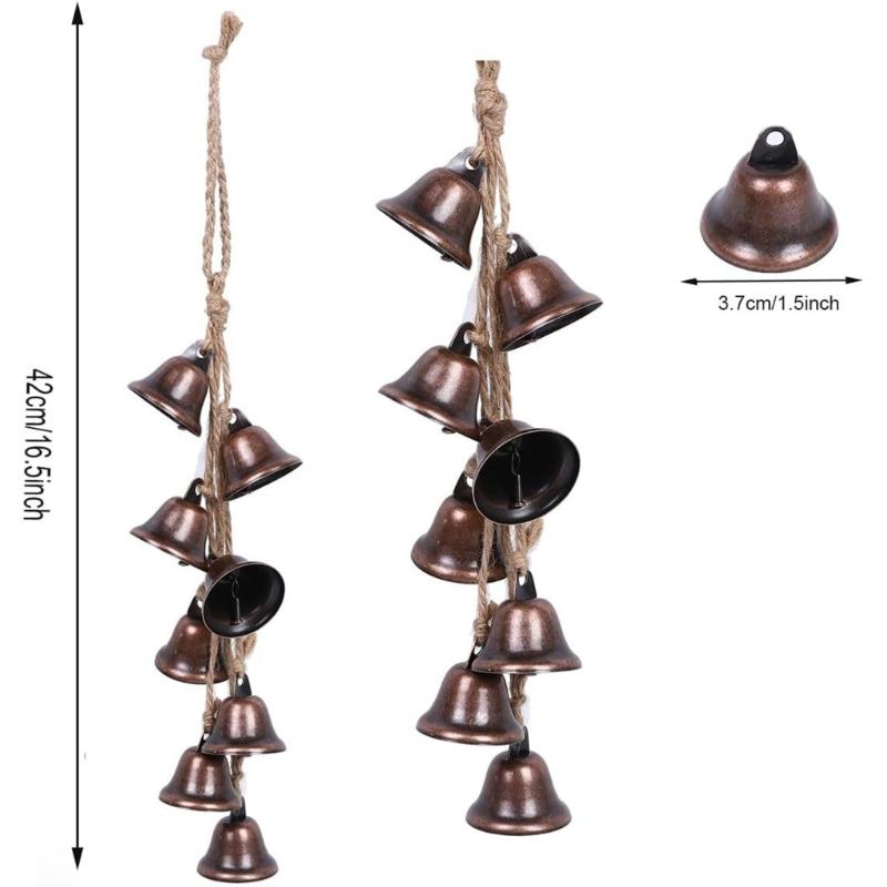 Witch Iron Wind Chimes Yard Wind Bells Garden Decor Hang Pendants Wind Bells Easy To Hang, Garden Ornaments