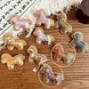 Cartoon Song Brocade Horse Brooch Chinese Style Little Pony Sweater Pin  Gift