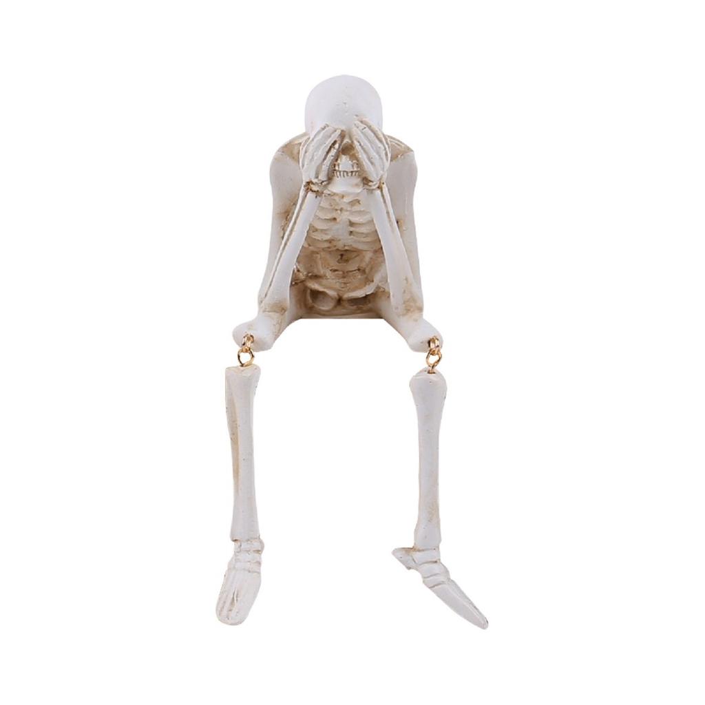Halloween Resin Leg Hanging Skulls Decoration