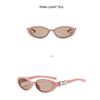Ladies Sunglasses, Vintage Oval Sunglasses, Bow Decorative Sunglasses