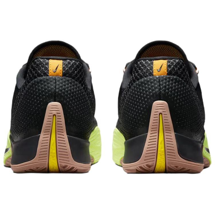 Nike Street Flare Breathable Rebound Breathable And Resilient Basketball Shoes Unisex Black Green HF0219-004