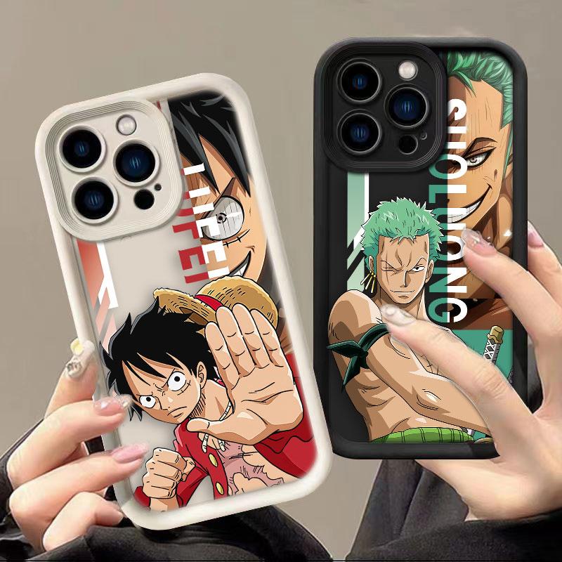 One p-Piece Luffys Zorros Phone Case For HUAWEI MATE 20 30 40 50 P30 P40 P50 NOVA 5I 7 7I 9 10 11 11I Y70 Y90 DIY Case Cover