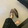 Moda 2025 Nuevos Zapatos Planos de Otoño Zapatos de Ballet Marca Diseñador Mujer Casual Mocasines Moda Zapatos Mary Janes Redondos Femenino Mujer
