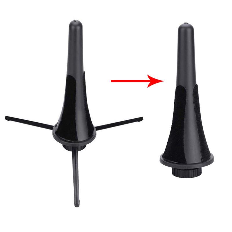 Foldable Clarinet Saxophone Tripod Clarinet Stand Portable Holder for Wind Instrument