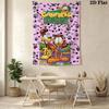 Garfield'S Chaos Whimsical Adventure Tapestry Fashion Print Background Cloth Soft Christmas Gift Wall Covering Decoration