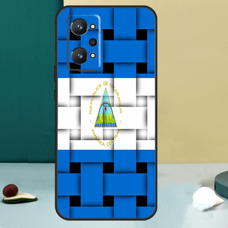 

Nicaragua Flag For Realme 13 12 10 11 14 Pro Plus GT 6 5 6T GT7 Pro C55 C53 C51 C21Y C25S C75 C67 C61 Case Realme 14 Pro Plus