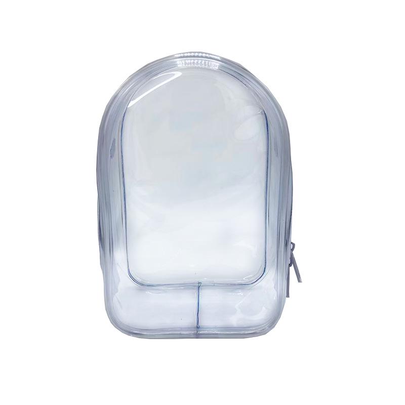 18.5cm Cotton Doll Pull Figure Blind Box Stroller Bag - Dustproof, Thickened, Clear PVC Hanging Doll Bag