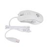 Mechanical Mouse Colorful Shine   3600dpi RGB Ergonomic Wired Game Mouse for Notebook Computers