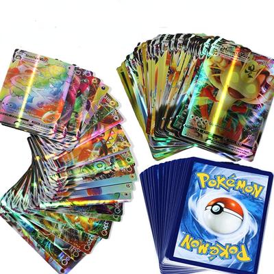 100Pcs Assorted Cards Pokemon Cards Collection H29
