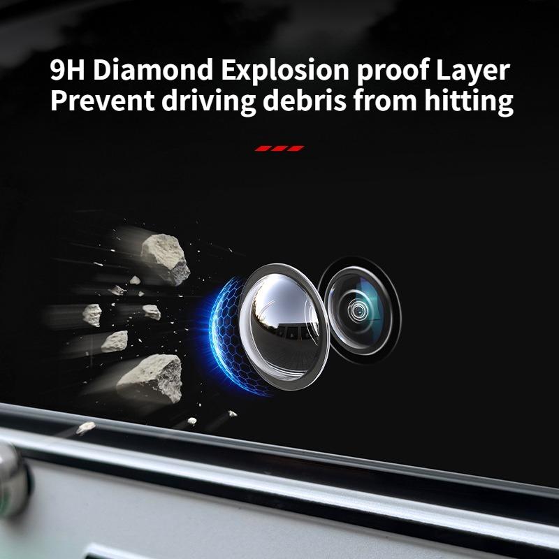 2/4PCS HD Universal Car Camera Lens Protector Rear View Backup Camera Cover 360° Camera Protection Anti Scratch SandWaterproof