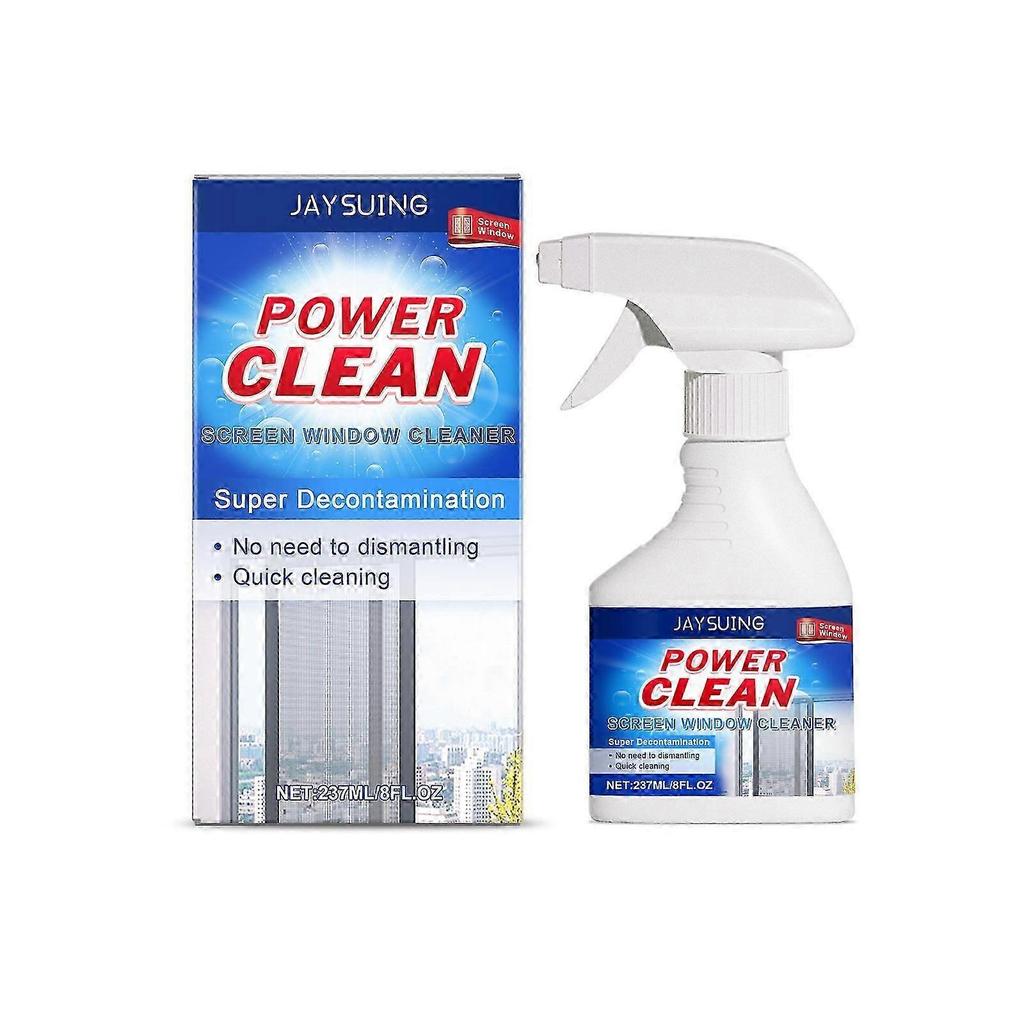 Diamond Mesh Window Screen Cleaner - Deep Stain , Grease Removal with Eco-Friendly Formula, 237ml for Safe, Easy, and Effective Screen , Glass Cleanin