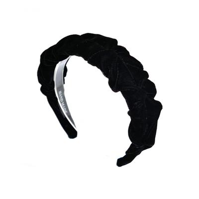 Autour Du Monde Velvet Cross Hairband