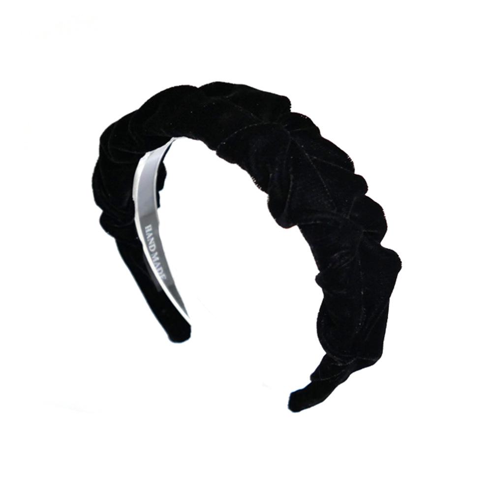 Autour Du Monde Velvet Cross Hairband