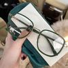 Square Frame Anti-Blue Light Glasses Prescription-Compatible Glasses Frame  for Women & Men