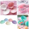 4/8PCS Colorful Shell Present Boxes Mini Jewelry Storage Designed For Wedding Birth Date Celebration Favors Mermaid Theme Decor