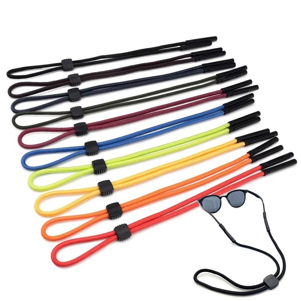 1PC Polyester Eyeglass Retainer Cord Adjustable Sunglasses Lanyard Eyewear Holder Running Cycling