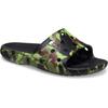 Crocs Classic Spray Camo Slide 208252 Black M8W10 (26cm)