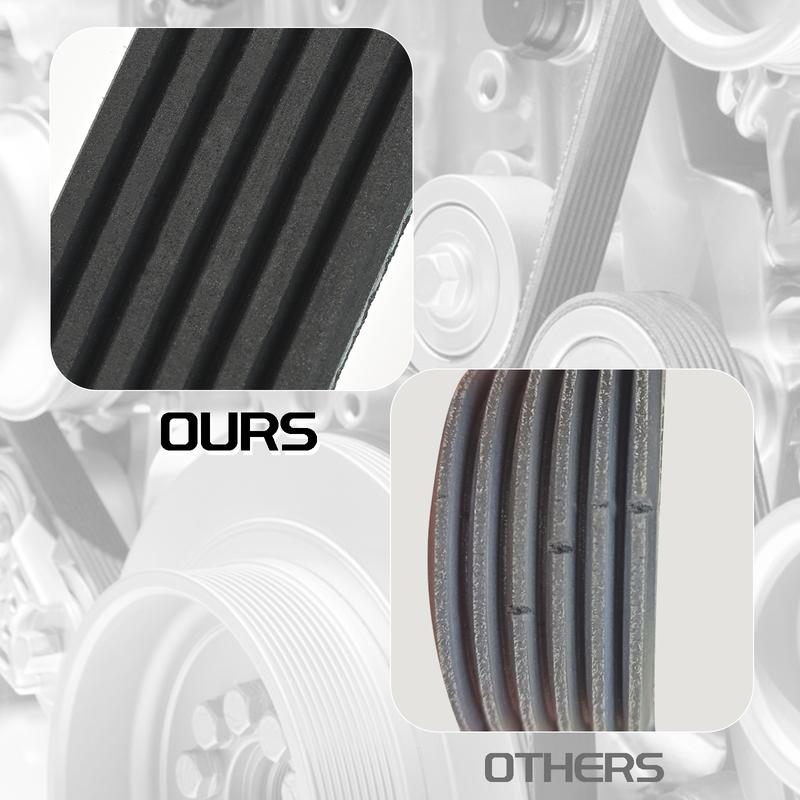 6PK1070 Generator Belt Air Conditioner 6 Rib Multi V Drive Belts Ribbed V Belt For VW Golf Passat Polo Scirocco Sharan Tiguan