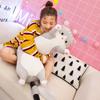 50-130Cm Long Cat Plush Toys Cute Animal Cat Creative Long Soft Toys Office Break Nap Sleeping Pillow Stuffed Gift Doll For Kids