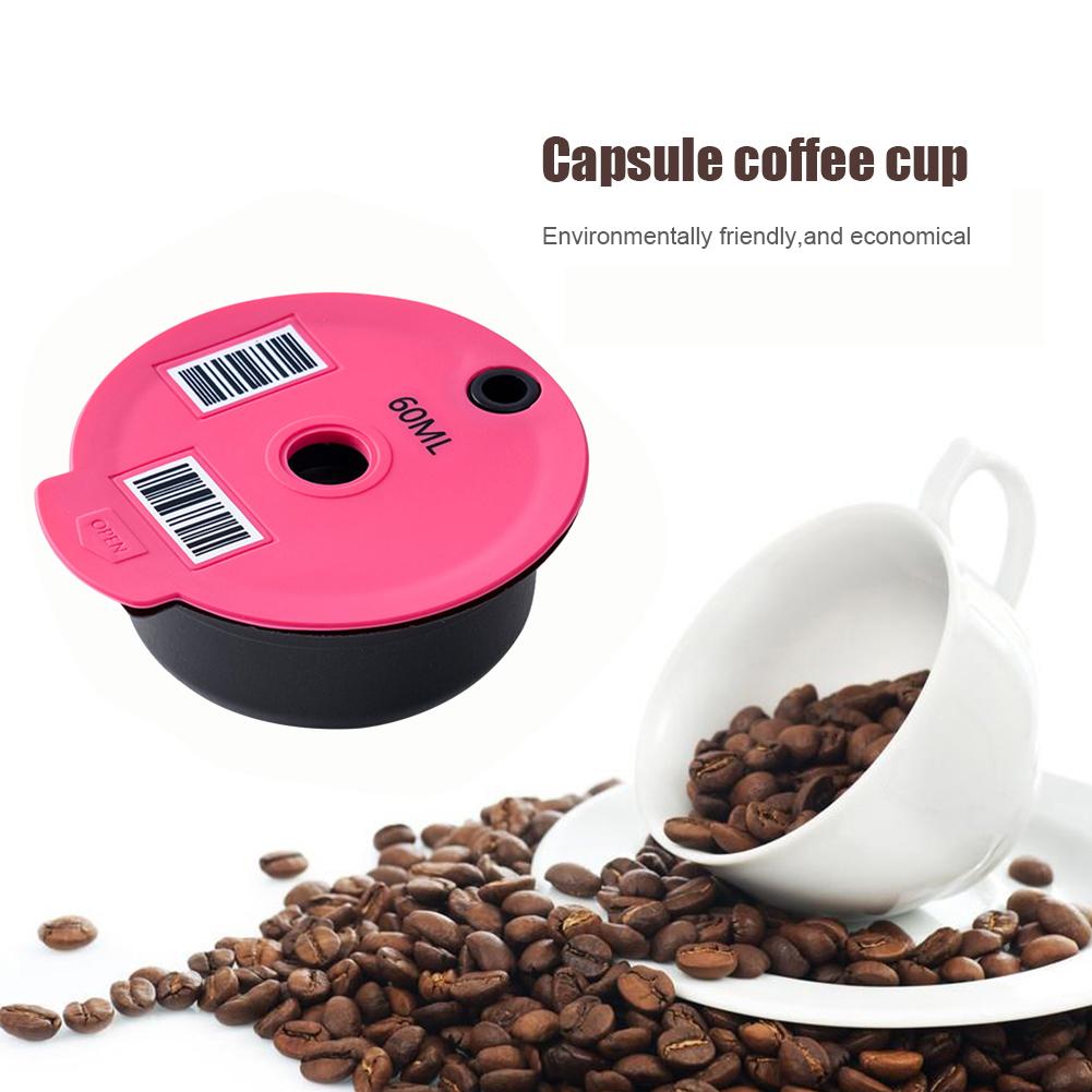 3Pcs Coffee Capsule Filter Coffee Machines Capsules Cup Coffeeware Accessories Plastic Practical Filter Gadgets