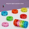 Children Magnetic Mathematics Digital Learning Educational Toys Magic Intelligence Arithmetic Maths Puzzle Cube For Kids Gift