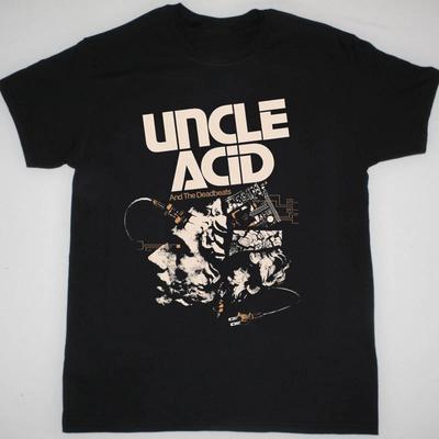 Uncle Acid & The Deadbeats Κοντομάνικο Μαύρο T-Shirt Όλων των Μεγεθών AC1013