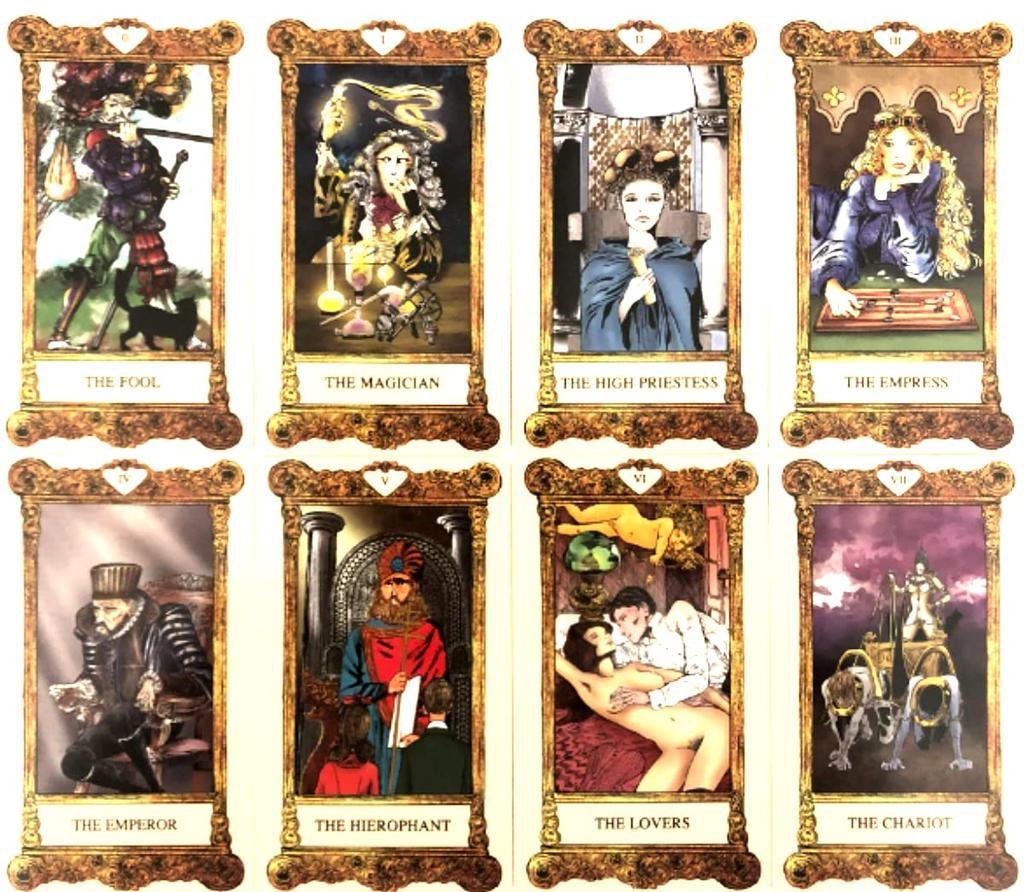 Valentina Tarot 78 Tarot with Japanese Authentic I.I.J Cards, Reading, Instructions,