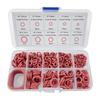 279pcs Circular Rubber Rubber O-Ring  Car Auto Seal Repair, Hydraulic Systems, Plumbing Repairs