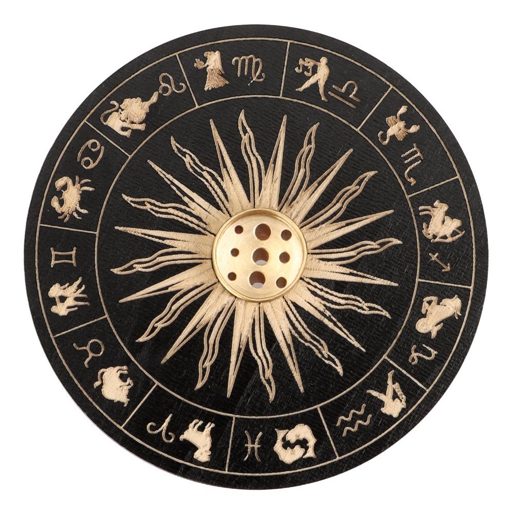 

New Wood Incenses Holder with 9 Different Holes 10cm Incense Stick Holder Room Fragrance Accessories Aroma Stand Home Supplies