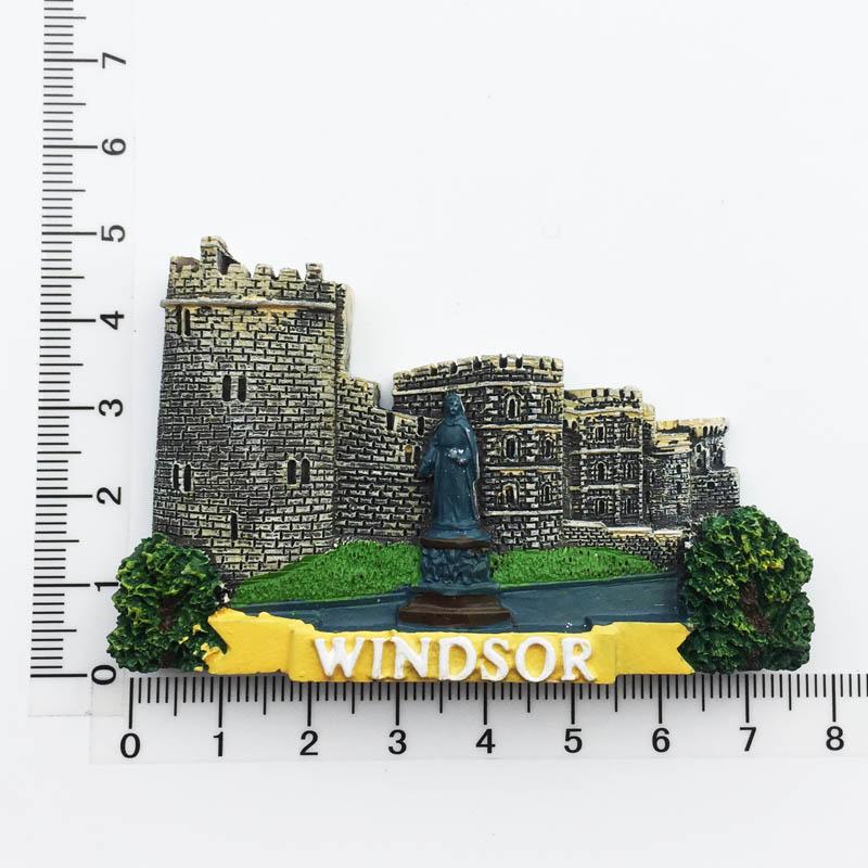 

England Travelling Fridge Magnets Scotland Tourism Souvenirs Fridge Stickers Windsor Castle Manchester Souvenirs Wedding Gifts