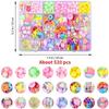 DIY Handmade Beaded Children's Toys Creative Loose Spacer Beads Making Bracelet Necklace 24 Grid Girl Jewelry Set Girl Toy Gift