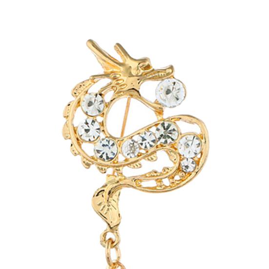 Anzugnadeln mit Quaste, klassisch, elegant