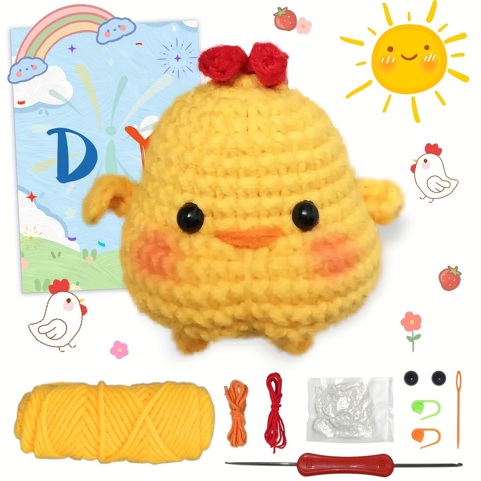 

Animal Family Crochet Kit for BeginnersCrochet Starter Kits,DIY Crochet Kit For Beginners,Crocheting Knitting Kit Step-by-Step королевский синий