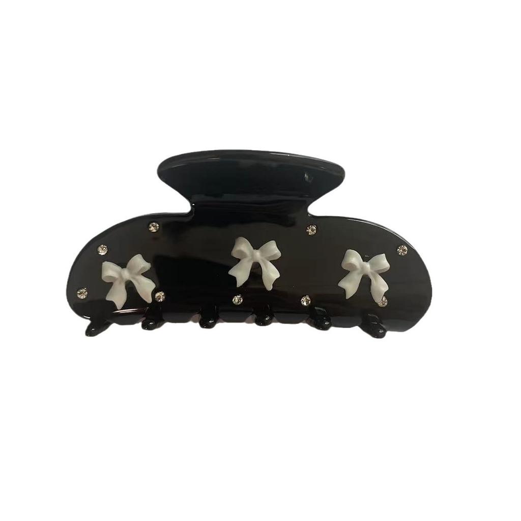 Sweet Bow Flower Hair Claw Clip for Women Girls Bowknot Ribbon Y2k Shark Hair Accessories Fashion Crab Clip