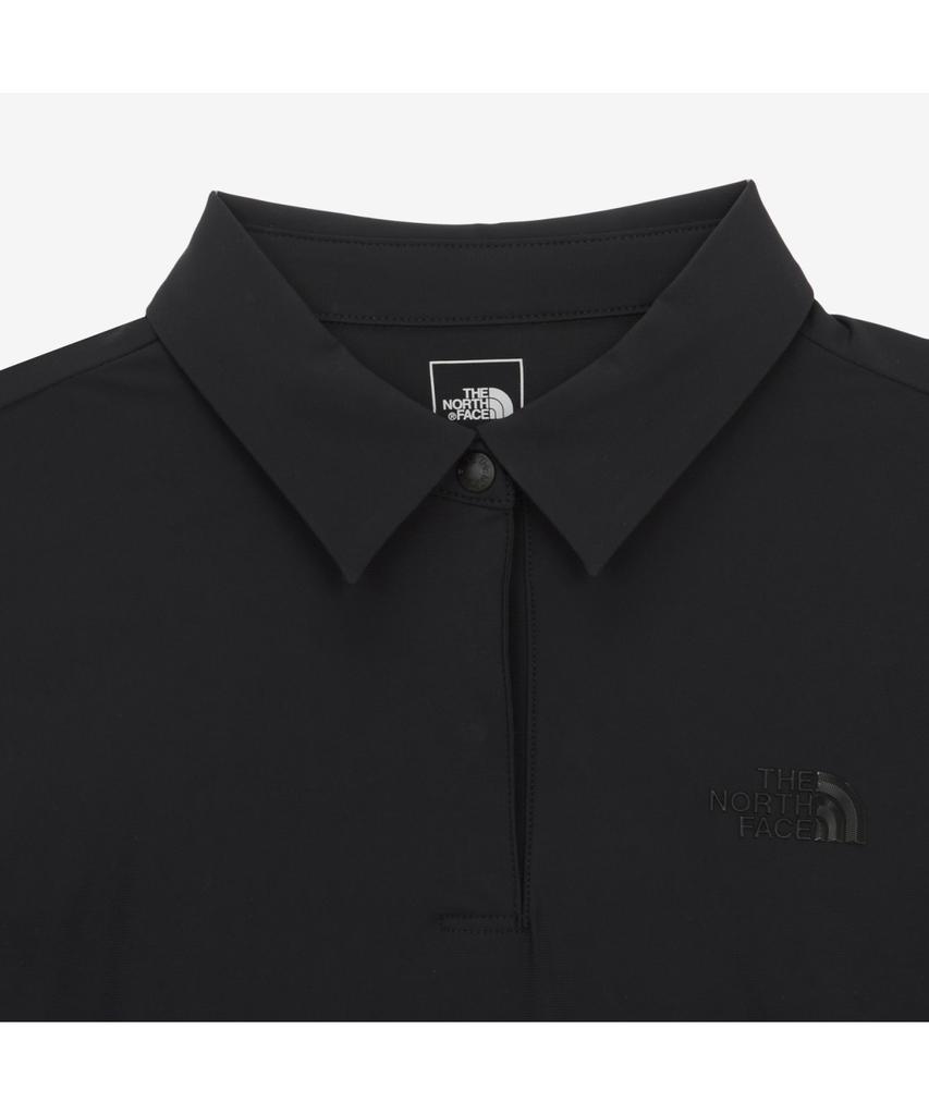 Noseupeiseu Nt7Pr38A Women'S Ice Day Short Sleeve Polo Black