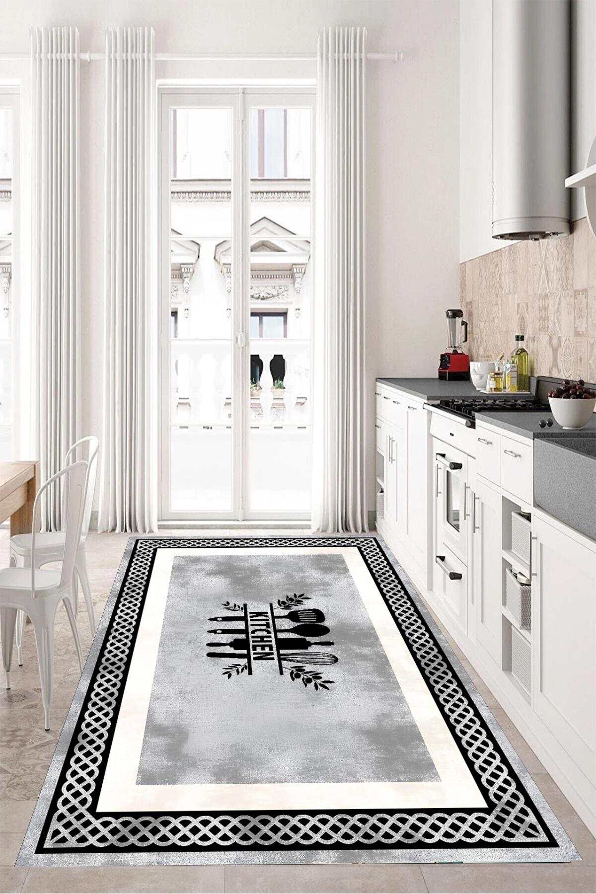 

MD-LİFE HOME Декоративный кухонный ковер на нескользящей основе с цифровой печатью MD5479